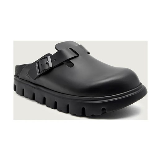 Birkenstock Skórzane mule Boston | Birkenstock x Papillio | narrow fit ze sklepu Gomez Fashion Store w kategorii Klapki damskie - zdjęcie 187944121