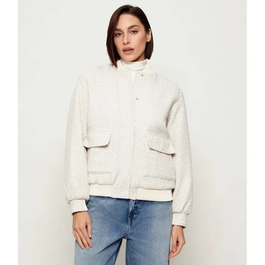 GUESS Kurtka bomber PERINNE TWEED | Regular Fit ze sklepu Gomez Fashion Store w kategorii Kurtki damskie - zdjęcie 187946472