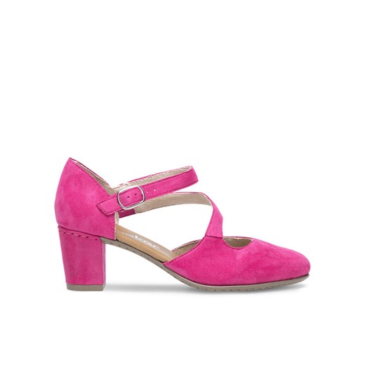 Rieker Półbuty 41080-31 Różowy ze sklepu MODIVO w kategorii Czółenka - zdjęcie 187946993