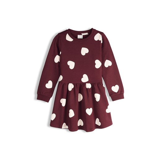 GATE Sukienka dresowa z nadrukiem 4Y ze sklepu gateshop w kategorii Sukienki dziewczęce - zdjęcie 187950621