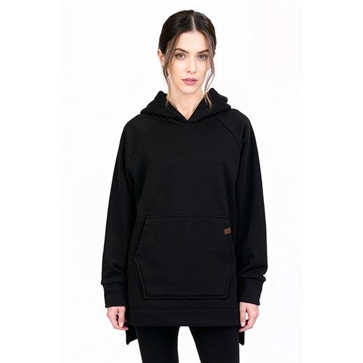 Vivisence 9006 bluza z kapturem, miękka bawełna czarny ze sklepu kontri.pl w kategorii Bluzy damskie - zdjęcie 187951671