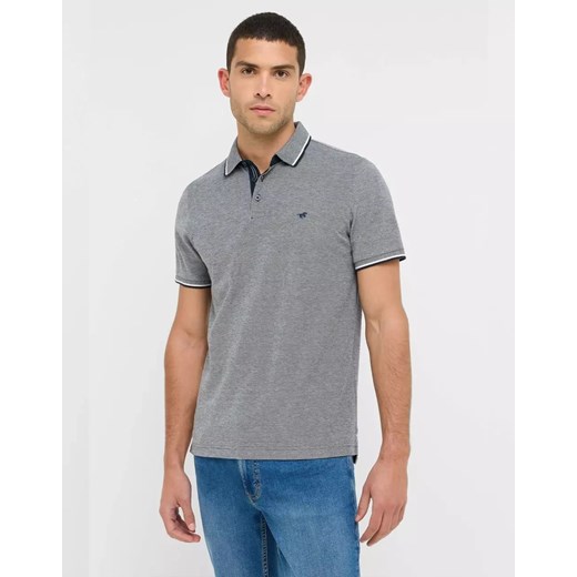 Męski T-Shirt Mustang Style Palco Dark Sapphire 1016879 4136 ze sklepu YouNeedit.pl w kategorii T-shirty męskie - zdjęcie 187951733