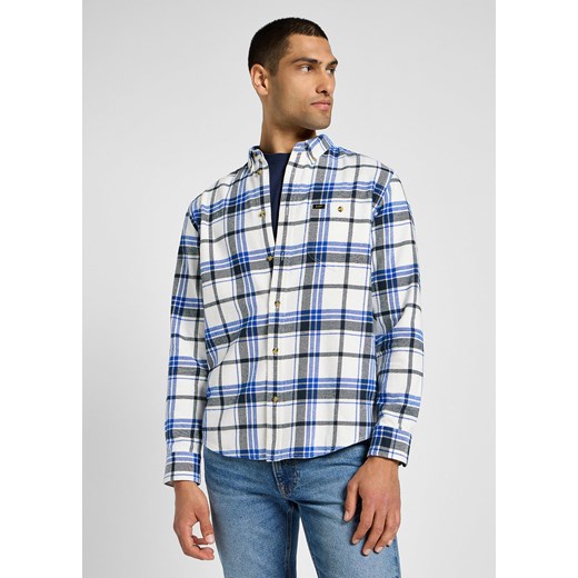 MESKA KOSZULA LEE RIVETED SHIRT WHITE 112355646 ze sklepu YouNeedit.pl w kategorii Koszule męskie - zdjęcie 187951864