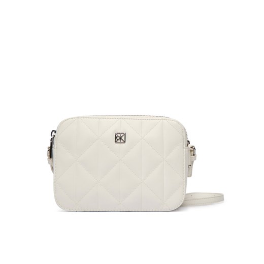 Torebka Calvin Klein Quilted Camera Bag LV04F3328G Biały ze sklepu eobuwie.pl w kategorii Listonoszki - zdjęcie 187952504