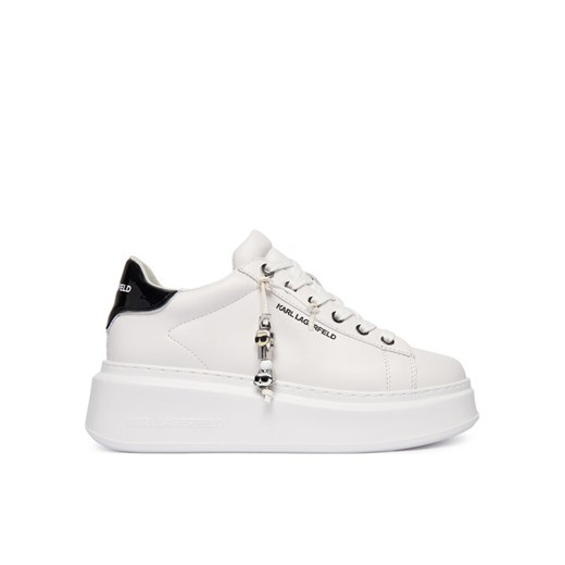 KARL LAGERFELD Sneakersy Anakapri KL63516 Biały ze sklepu MODIVO w kategorii Buty sportowe damskie - zdjęcie 187953073