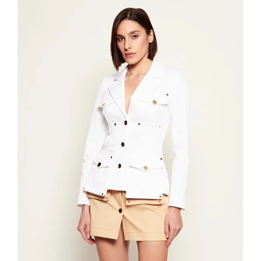 Elisabetta Franchi Kurtka jeansowa | Slim Fit ze sklepu Gomez Fashion Store w kategorii Kurtki damskie - zdjęcie 187954522