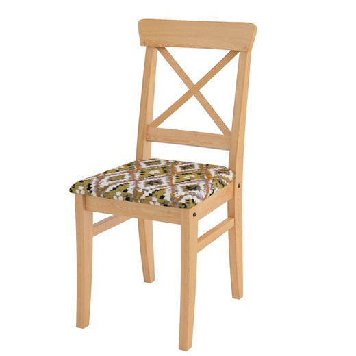 Pokrowiec na krzesło Ingolf z tapicerowanym siedziskiem ze sklepu dekoria.pl w kategorii Pokrowce na kanapy i fotele - zdjęcie 187954922