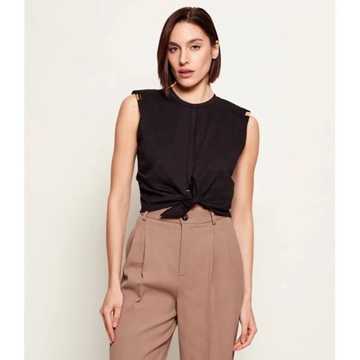 Elisabetta Franchi Bluzka | Cropped Fit ze sklepu Gomez Fashion Store w kategorii Bluzki damskie - zdjęcie 187955320