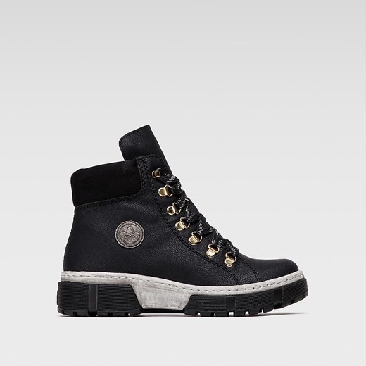 Trzewiki Rieker X8633-01 ze sklepu ccc.eu w kategorii Workery damskie - zdjęcie 187957232