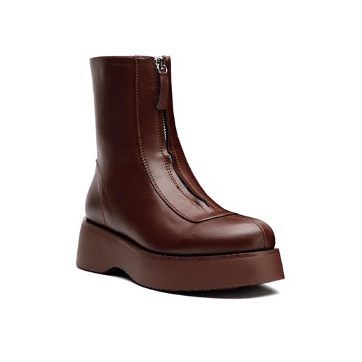 Jenny Fairy Botki HZ030201-01 Bordowy ze sklepu MODIVO w kategorii Botki - zdjęcie 187958683