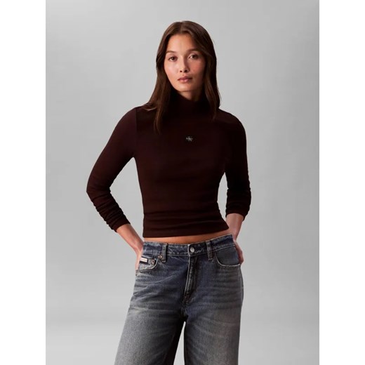 Calvin Klein Jeans Półgolf | Slim Fit ze sklepu Gomez Fashion Store w kategorii Bluzki damskie - zdjęcie 187959553