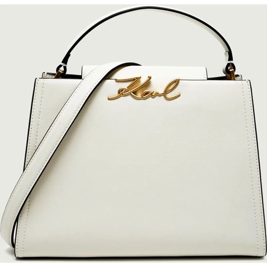 Karl Lagerfeld Skórzany kuferek k/signature ze sklepu Gomez Fashion Store w kategorii Kuferki - zdjęcie 187960181