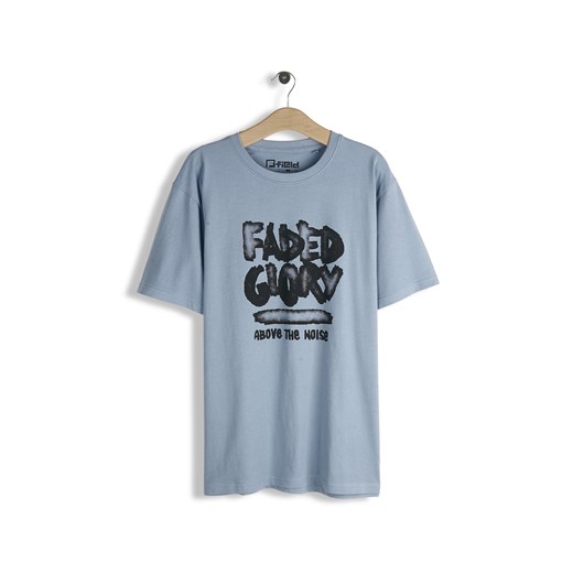 GATE Bawełniana koszulka z napisem S ze sklepu gateshop w kategorii T-shirty męskie - zdjęcie 187960664