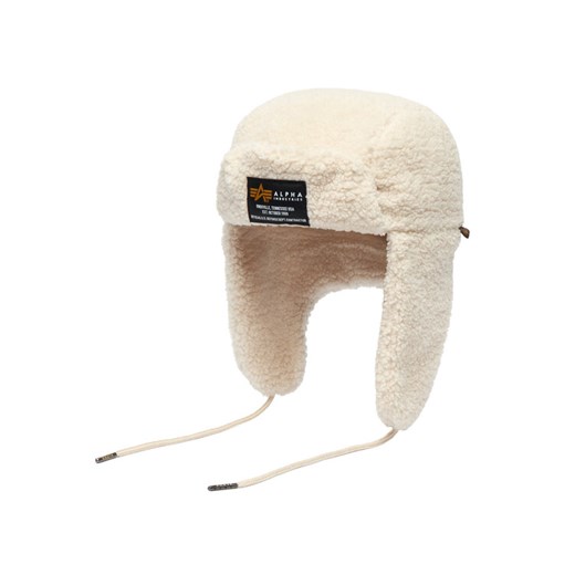 Czapka Alpha Industries Alpha Teddy Hat 108903 Biały ze sklepu eobuwie.pl w kategorii Czapki zimowe męskie - zdjęcie 187962330