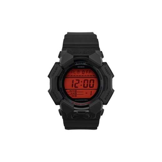 Zegarek G-Shock Digital GD-010BBR-1ER Czarny ze sklepu eobuwie.pl w kategorii Zegarki - zdjęcie 187962332