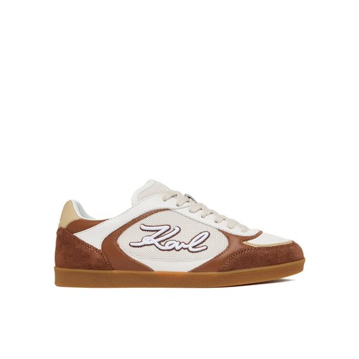 KARL LAGERFELD Sneakersy Kandidate KL63816 Brązowy ze sklepu MODIVO w kategorii Buty sportowe damskie - zdjęcie 187962642