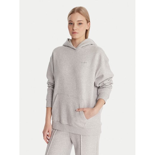 Guess Bluza V6RQ14 K9V31 Szary Regular Fit ze sklepu MODIVO w kategorii Bluzy damskie - zdjęcie 187962660