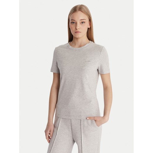Guess T-Shirt V6RI07 J1314 Szary Regular Fit ze sklepu MODIVO w kategorii Bluzki damskie - zdjęcie 187962670
