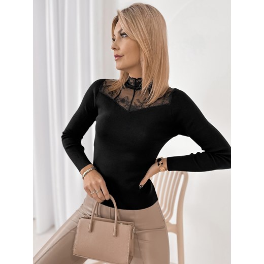 bluzka cuenca czarna one size ze sklepu UBRA w kategorii Bluzki damskie - zdjęcie 187963722