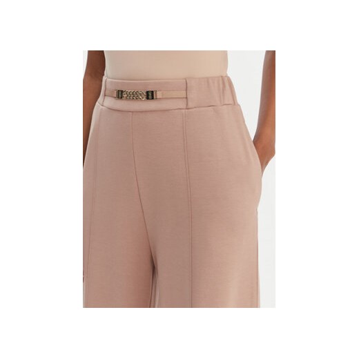 Liu Jo Sport Spodnie dresowe TA6026 JS182 Brązowy Relaxed Fit L MODIVO