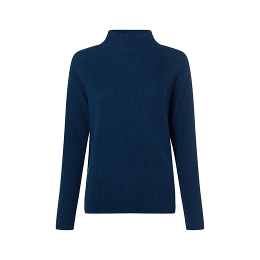 Marie Lund Sweter damski Kobiety Bawełna petrol jednolity ze sklepu vangraaf w kategorii Swetry damskie - zdjęcie 187965094