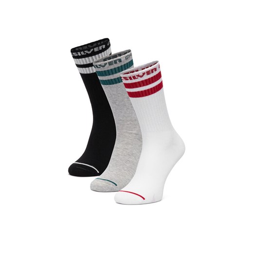 Skarpety długie Quiksilver CEO_BR_QUIK_2040_W_AW25 (3 PACK) Kolorowy ze sklepu eobuwie.pl w kategorii Skarpetki męskie - zdjęcie 187966261