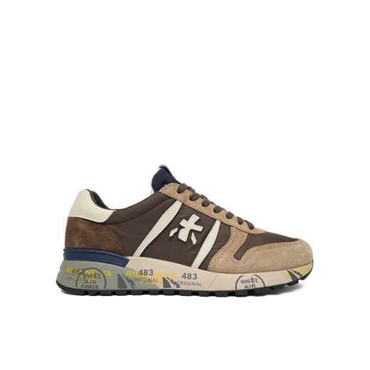 Premiata Sneakersy Lander Var 7704 Brązowy ze sklepu MODIVO w kategorii Buty sportowe męskie - zdjęcie 187966804
