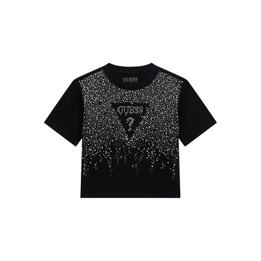 Guess T-Shirt J6RI37 K6YW4 Czarny Regular Fit ze sklepu MODIVO w kategorii T-shirty chłopięce - zdjęcie 187966824