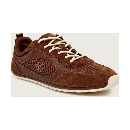 TORY BURCH Sneakersy FIELD | zamsz ze sklepu Gomez Fashion Store w kategorii Buty sportowe damskie - zdjęcie 187967772