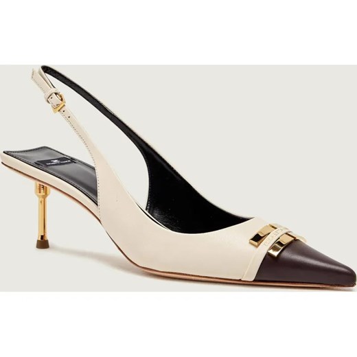 Elisabetta Franchi Skórzane czółenka ze sklepu Gomez Fashion Store w kategorii Czółenka - zdjęcie 187967820