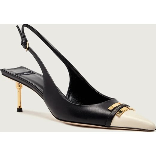 Elisabetta Franchi Skórzane czółenka ze sklepu Gomez Fashion Store w kategorii Czółenka - zdjęcie 187967821