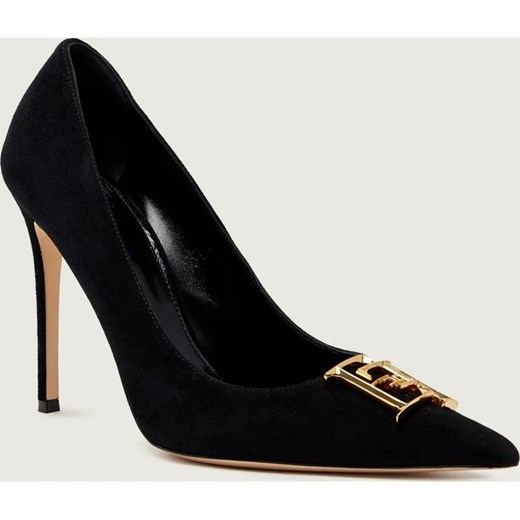 Elisabetta Franchi Szpilki | zamsz ze sklepu Gomez Fashion Store w kategorii Czółenka - zdjęcie 187967822