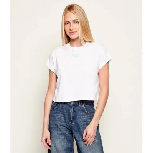 Balmain T-shirt | Cropped Fit ze sklepu Gomez Fashion Store w kategorii Bluzki damskie - zdjęcie 187967883