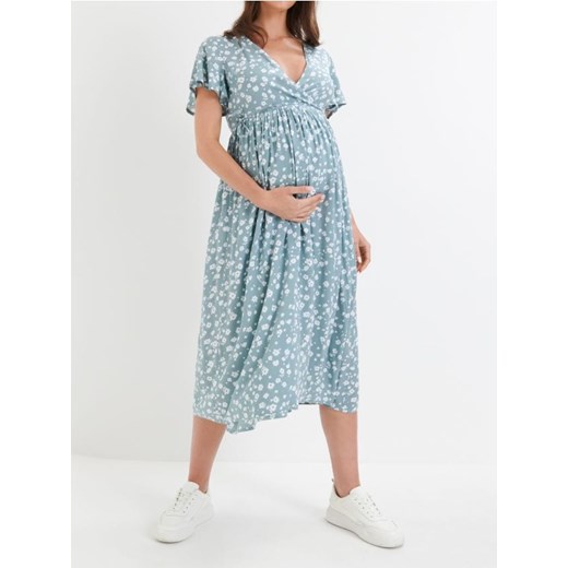 Sinsay - Wzorzysta sukienka ciążowa - wielobarwny ze sklepu Sinsay w kategorii Sukienki ciążowe - zdjęcie 187970134