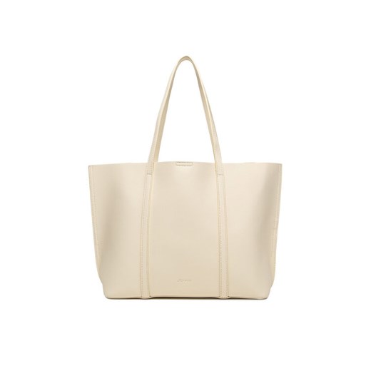 Torebka JENNY CEO-JNY-M-004-09 Écru ze sklepu eobuwie.pl w kategorii Torby Shopper bag - zdjęcie 187970741
