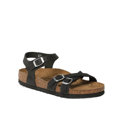 Birkenstock Sandały Kumba 1021487 Czarny ze sklepu MODIVO w kategorii Sandały damskie - zdjęcie 187971242