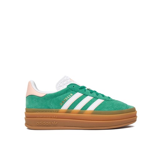 adidas Sneakersy Gazelle Bold IH6455 Zielony ze sklepu MODIVO w kategorii Buty sportowe dziecięce - zdjęcie 187971264
