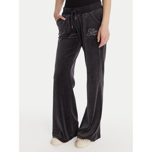 Guess Spodnie dresowe W6RB32 KCUF1 Granatowy Regular Fit ze sklepu MODIVO w kategorii Spodnie damskie - zdj&#x119;cie 187971350