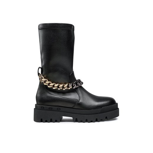 Badura Botki 3040-1 Czarny ze sklepu MODIVO w kategorii Botki - zdjęcie 187971403