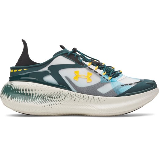 Sneakersy sportowe uniseks Under Armour UA Echo - zielone ze sklepu Sportstylestory.com w kategorii Buty sportowe damskie - zdjęcie 187972883