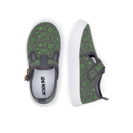 Kapcie Action Boy CF3009-1 Szary ze sklepu eobuwie.pl w kategorii Kapcie dziecięce - zdjęcie 187972930