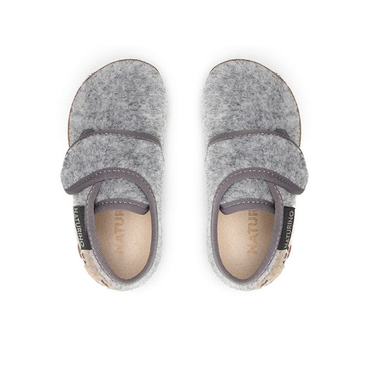 Kapcie Naturino Carillon 0014000627.01.0B03 M Szary ze sklepu eobuwie.pl w kategorii Kapcie dziecięce - zdjęcie 187972952