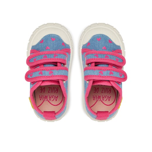 Kapcie Agatha Ruiz de la Prada 252931 Niebieski 22 eobuwie.pl