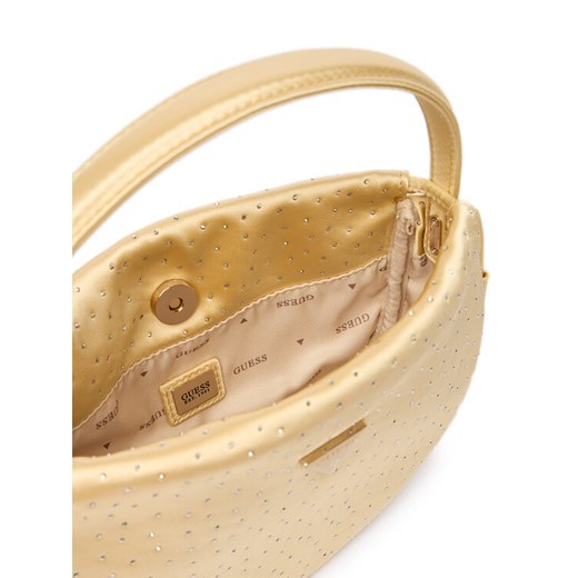 Torebka Guess Elsie Mini HWSR96 50750 Złoty ze sklepu eobuwie.pl w kategorii Torebki worki - zdjęcie 187972972