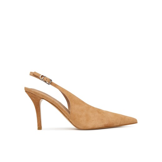 Guess Szpilki FLPPRI SUE05 Brązowy ze sklepu MODIVO w kategorii Czółenka - zdjęcie 187973133