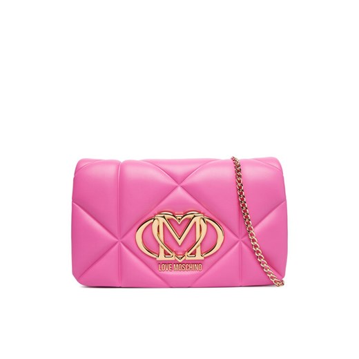 Torebka LOVE MOSCHINO JC4043PP1OLC0604 Różowy ze sklepu eobuwie.pl w kategorii Kopertówki - zdjęcie 187973284