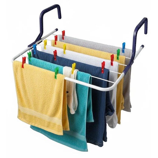 Suszarka balkonowa na pranie T1-Z85 ze sklepu Edinos.pl w kategorii Akcesoria łazienkowe - zdjęcie 187974280