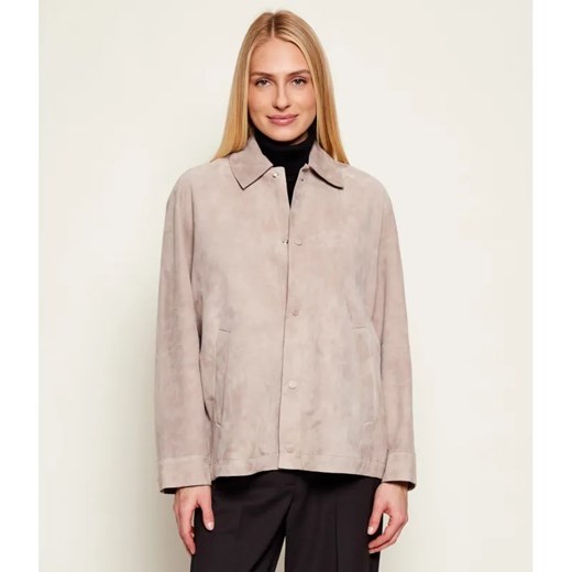 MAX&Co. Kurtka MCOBOEMIA | Loose fit | zamsz ze sklepu Gomez Fashion Store w kategorii Kurtki damskie - zdjęcie 187975260