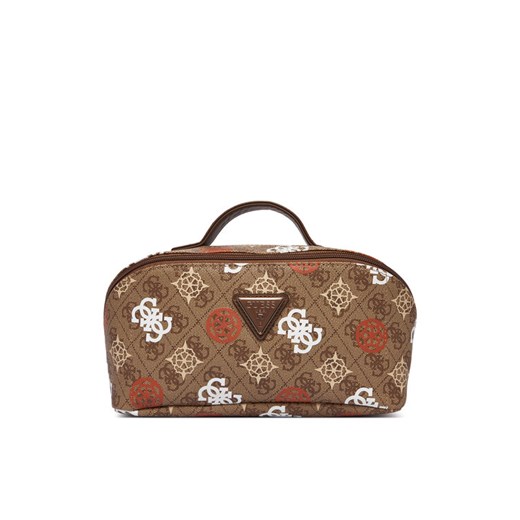 Kosmetyczka Guess TWB931 50670 Brązowy ze sklepu eobuwie.pl w kategorii Kosmetyczki - zdjęcie 187975333