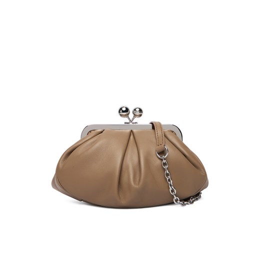 Torebka Weekend Max Mara 2615511164600 Brązowy ze sklepu eobuwie.pl w kategorii Kopertówki - zdjęcie 187975373